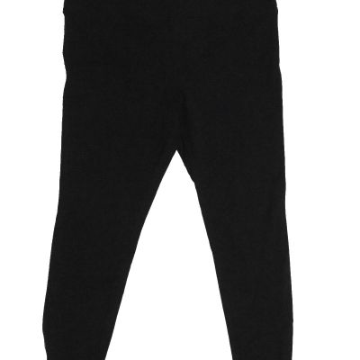 Max & Mia Women’s size Large Leggings (W 30-34 x Inseam 24) Mid-Rise, Black